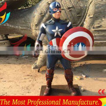 Outdoor Decoration Life Size Fiberlgass Superhero Spiderman Statue photo-6
