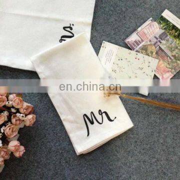 Palcemat Table runner Canvas Placemat Napkin serviette Cotton Hot sale Mouth cloth