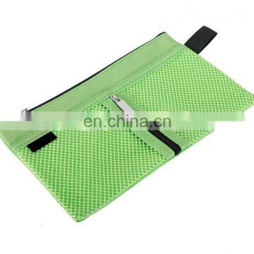 Multi Function Mesh Zipper Pen Bag Wholesale Custom Pen Bags for School and Office photo-4