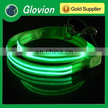 Glovion training dog leash glowing safety dog leash colorful light leash