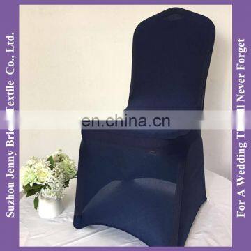 C013H navy bue banquet hall univeral spandex chair cover factory