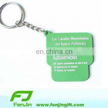 Pvc promotional key chain