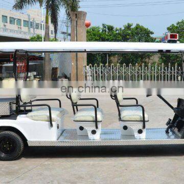 AGM BATTERY Power New Electric Shuttle Bus for Sale With 4.4KW 48V Motor photo-3