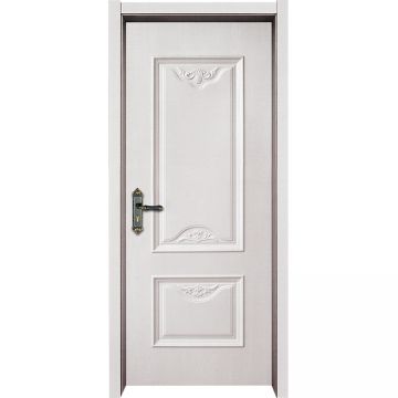 New Design White Sliding Waterproof Wpc Bathroom Door Design