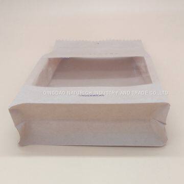 500g/16oz Stock Coffee Bag Kraft Coffee Bag With Window photo-4