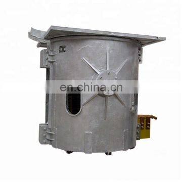 Mini 1800c 2000 Temperature Rotary Induction Furnace 5 Ton for Casting photo-4
