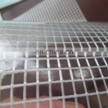 Sunlight can penetrate transparent mesh pvc tarpaulin canvas