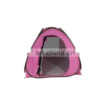 Double personsutomatic pop up folding pink tent for outdoors