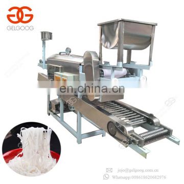 High Efficient Flat Rice Steam Noodle Forming Equipment Rice Noodles Making Machine