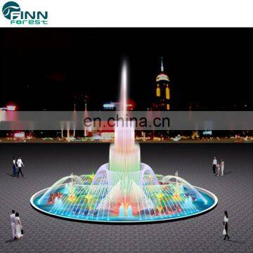 how to draw a musical dancing fountain design