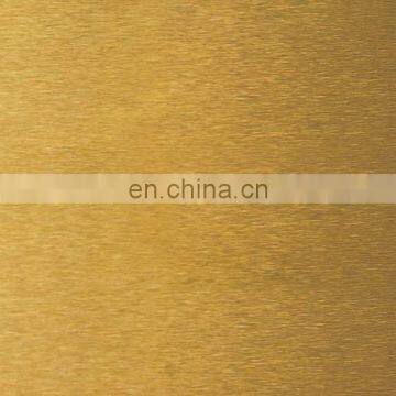 201 304 310 316 430 wholesales titanium stainless steel sheet ti gold color stainless