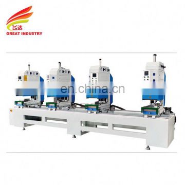 Aluminum upvc pvc window making machines manufacturers