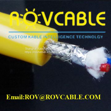 Subsea ROV Neutrally Buoyant Al Foil Shielded Cable