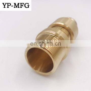 Brass Cnc Turning Lathe Sleeve Components