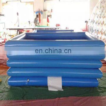 Large Blue Inflatable Simple Pool Mini Pool For Baby