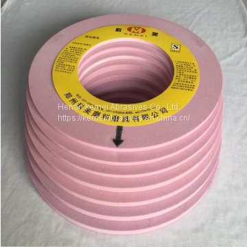 pink fused alumina thread grinding ceramic grinding wheel support for customization