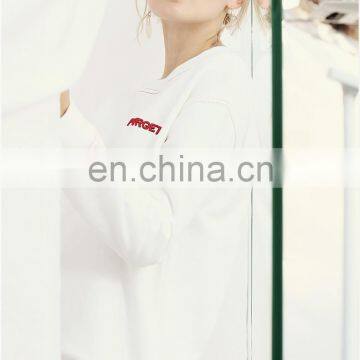 LAITE H2025 High Quality Women Embroidery Casual Sweatshirts Women Crew Neck Sweatshirts Pullover photo-6