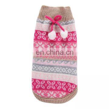 New design classic acrylic knit dog sweater pet clothes