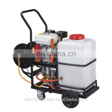 60L trolley gasoline engine power pto preval sprayer with wheel