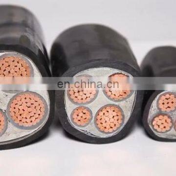 SWG  XLPE Insulated 4 Core Cable 120mm2 185mm2 240mm2 Copper Armoured Electric Power Cable