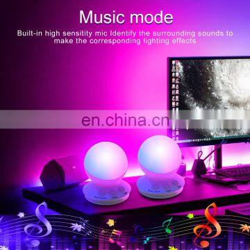 LED Multi Color Voice Sensor Baby Sleeping Night Light Soft Eye Protection With Usb Charging Light for Children photo-6