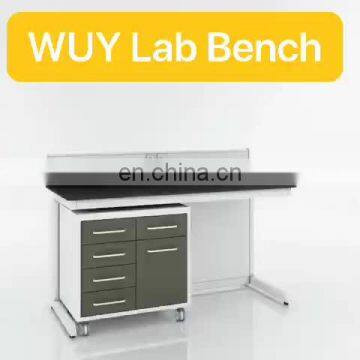 Laboratory furniture wall work bench phenolic resin chemical biology laboratory bench table