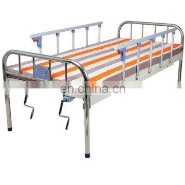 Delivery Once Paid Cheap Manual Crank Medical Treatment Folding Hospital Bed For Rehabilitation