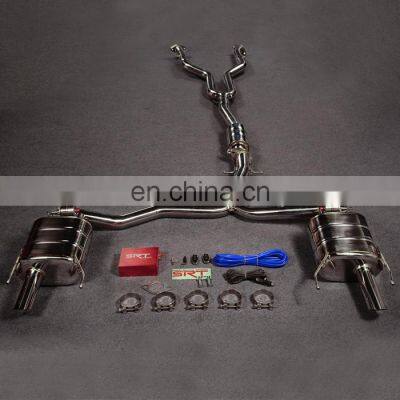 Exhaust Pipe for Toyota REIZ Titanium Exhaust Catback With Quad Double Tip photo-5