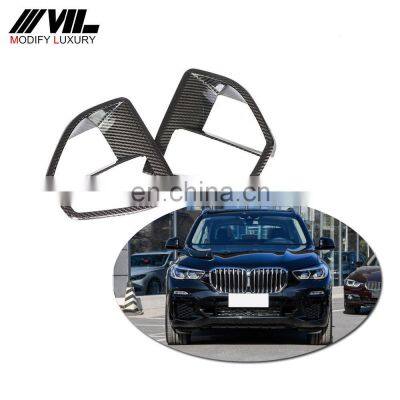 Carbon Fiber Front Bumper Air Vent for BMW X5 G05 M Sport 2019-2020