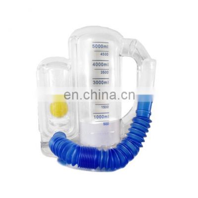 Good quality5000ml large-capacity breathing training device spirometer for hospital