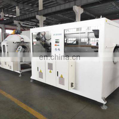 pvc pipe weight per meter extrusion machine with laser printer