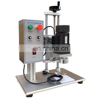 DDX-450 10-50mm Electric Table Round Bottle Cap Screw Capping Machine for water bottle,capsule bottle,Cosmetic