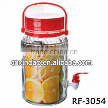 Clear Professional Tablewared Glass Jam Jars in Storage Bottles