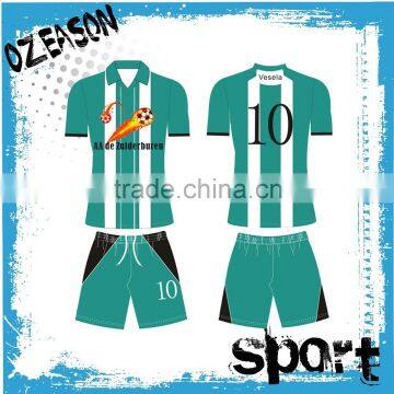 Top Quality Football Jersey Set, Cheap Customized Football Jersey Set photo-5