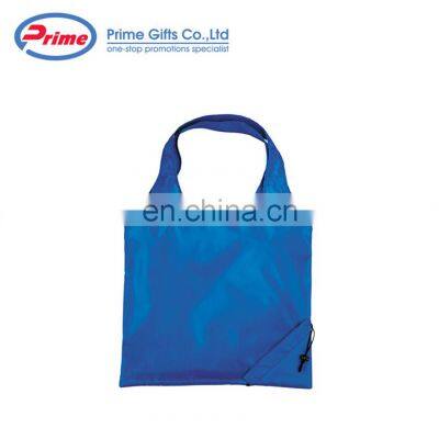 Multi-color Recycle Portable Grocery Custom Logo Polyester Material Tote Shopping Bag Reusable Grocery Bags photo-5