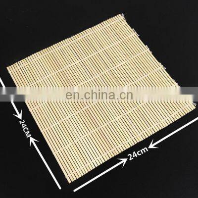2021 Seaweed Wholesale Green Skin Home Use Desk Tool Mini Rolling Sushi Bamboo Mat photo-2