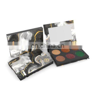 No Logo Loose Powder Pigment Pressed Container Makeup Pressed Powder Cardboard Palette