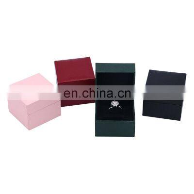 New Arrival Exquisite Leatheretter Paper Wedding Ring Box photo-3