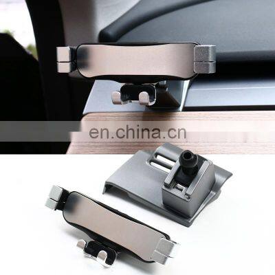 Anti-skid Alloy Phone Insert Stand Holder Bracket For Tesla Model Y