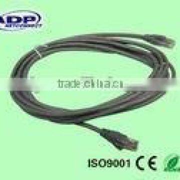 High Speed Dark Grey Fuke Passed 2M Cat5e patch cords