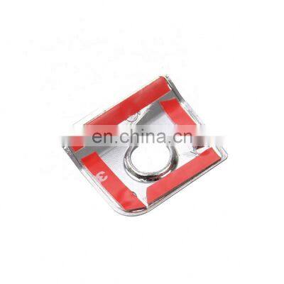 Lantsun Mus,tang 2015+ mus,tang accessories  Armrest Storage Box Switch Cover*chrome