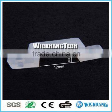 12mm Width Soft Silicone Fixing Casing Clip Holder for SMD 5050 Tube LED Strip photo-3