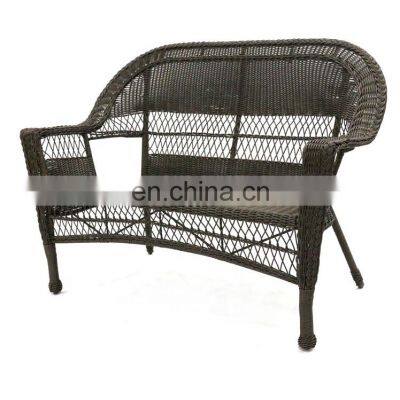 Indoor & Outdoor Chic Style 5 PCS Rattan Patio Furniture Set Garden Lawn Sofa for Sale photo-3