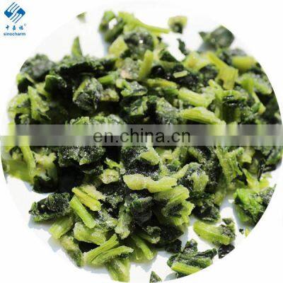 BRC-A Certified Factory IQF Fresh Frozen Chopped Spinach