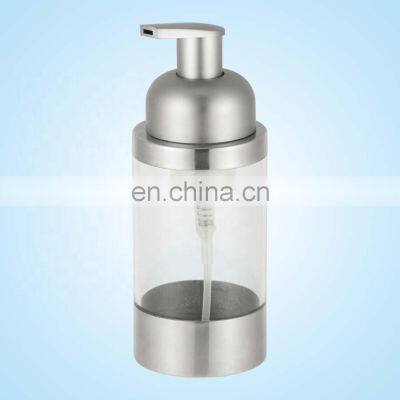 Modern design Cosmetic liquid soap packaging Plastic Bottle with foam dispenser pump