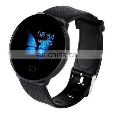 Smart Watch D19 Luxury Male Sport relogio smartwatch Silicone Blood Pressure fitness smart watch kid smart watch