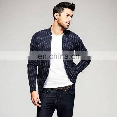 Cotton and Linen Twill Yarn-dyed Linen Striped Striped Fabric Fishbone Grain Blazer Fabric photo-5