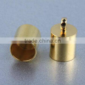 manufacture strong jewelry findings brass cord end