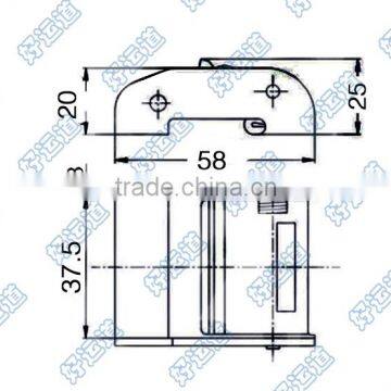 04601 Zinc Alloy Cam Buckle for Rachet Tie Down photo-2