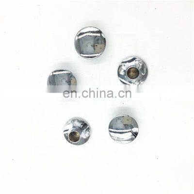 Factory Direct Custom Metal Die Casting Chroming Zinc Alloy Buttons